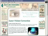 Eye Care Associates - Newly Redesigned Site
